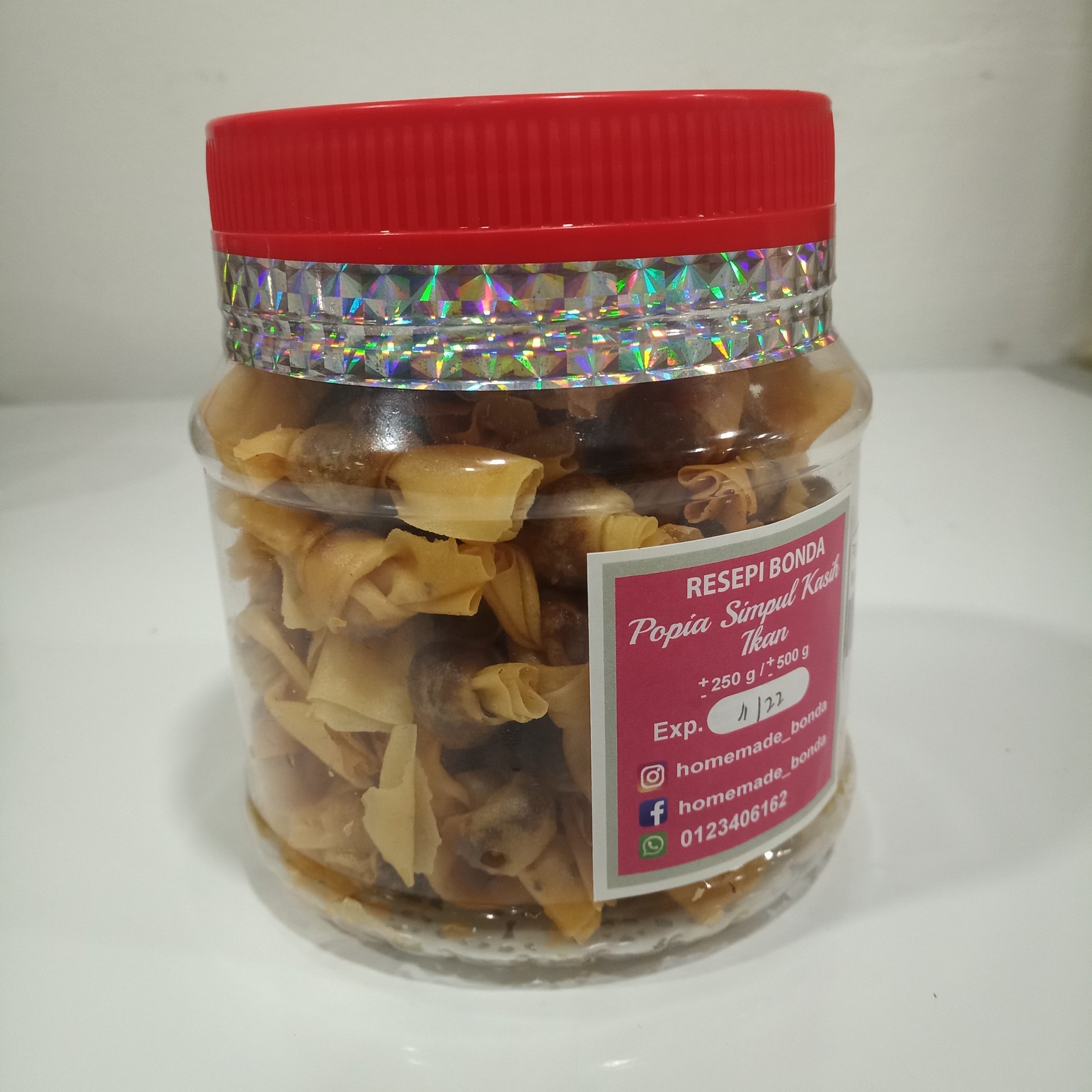 Popia Simpul Kasih Ikan Resepi Bonda